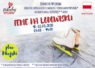 Burmistrz Wyszkowa zaprasza na ferie na lodowisku Ferie na lodowisku