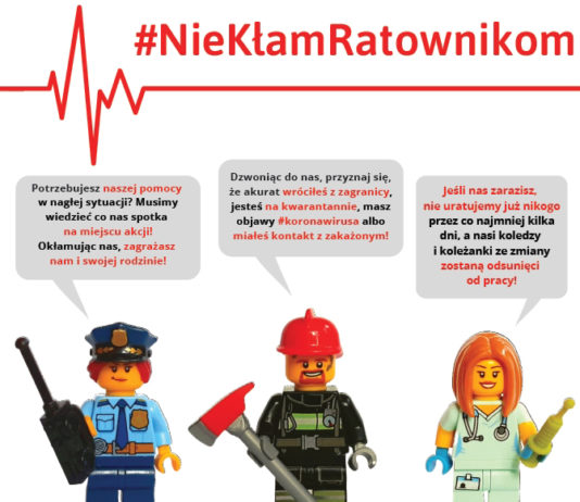 Nie kłam ratownikom. Służby apelują Nie kłam ratownikom. Wyszków.