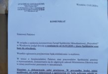 Spółdzielnia Mieszkaniowa Przyszłość zamknięta.