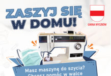 Zaszyj się w domu akcja Gminy Wyszków zaszyj się w domu Wyszków