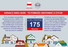 Oznacz swój dom. To może uratować życie Oznacz swój dom Wyszków