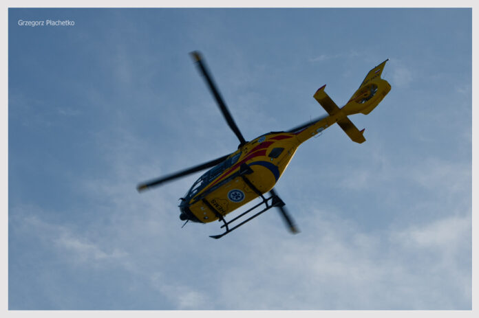 Śmigłowiec LPR Lotnieczego Pogotowia Ratunkowego Wyszków Śmigłowiec LPR Lotnieczego Pogotowia Ratunkowego Wyszków