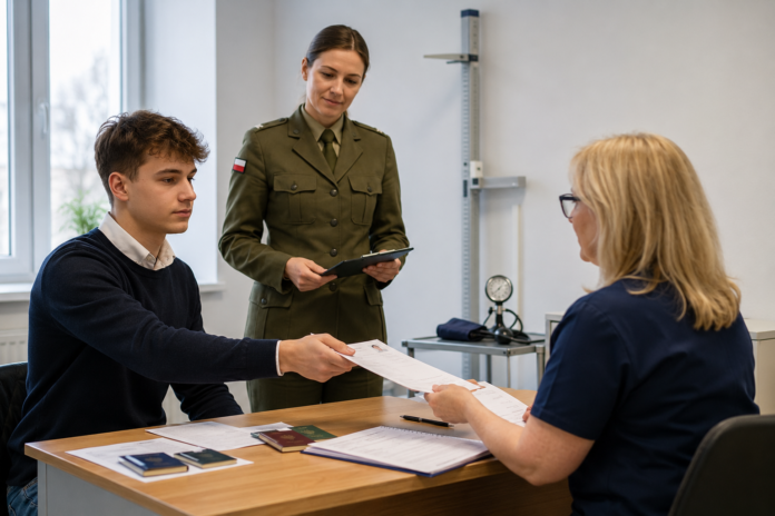 Kwalifikacja wojskowa 2026 w Wyszkowie Kwalifikacja wojskowa 2026 – formalności przed komisją lekarską