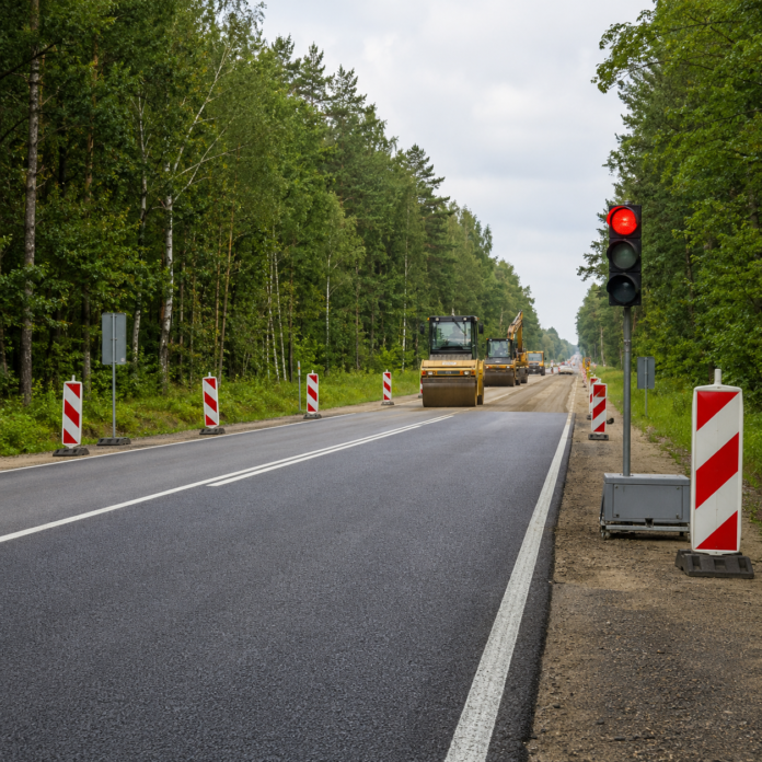 remont na trasie Wyszków Pułtusk DW 618 remont na trasie Wyszków Pułtusk DW 618