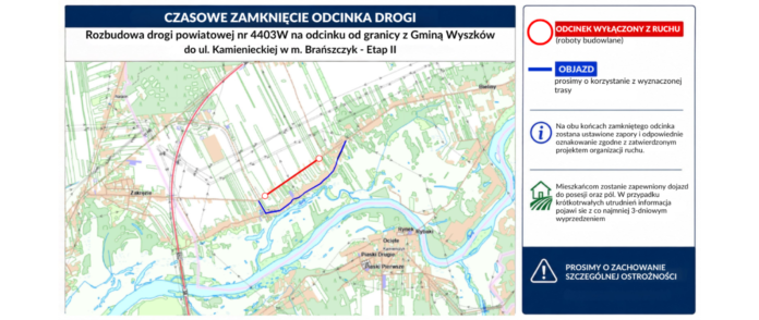 rusza przebudowa drogi Wyszków Brańszczyk rusza przebudowa drogi Wyszków Brańszczyk