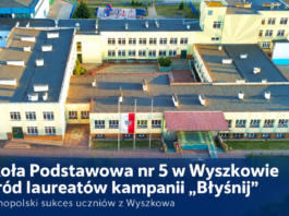 Szkoła Podstawowa nr 5 w Wyszkowie z wielkim sukcesem. Jest wśród najlepszych w Polsce Szkoła Podstawowa nr 5 w Wyszkowie znalazła się wśród dziewięciu nagrodzonych szkół w Polsce.