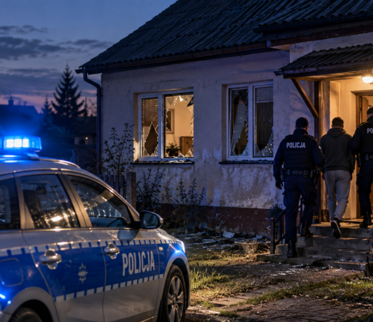Wyszków: 18-latek zdemolował dom i uszkodził radiowóz. Policja interweniowała Wyszków 18 latek zdemolował