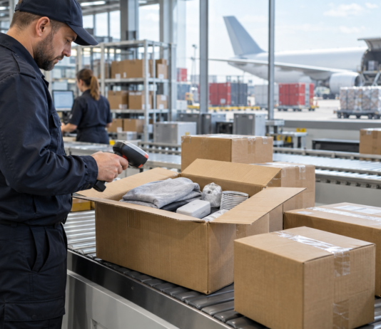 Przesyłki z Chin 2026: cło, VAT, Temu i AliExpress Przesyłki z Chin cło vat i opłaty aliexpress, temu, alibaba podczas odprawy celnej w centrum logistycznym
