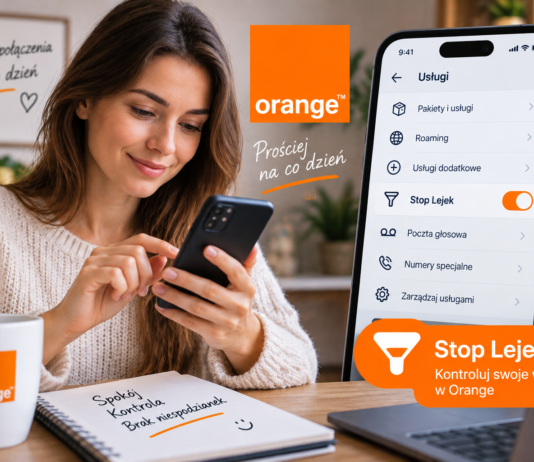 Stop lejek w Orange: co zrobić, gdy opcja zniknęła z panelu? stop lejek w orange