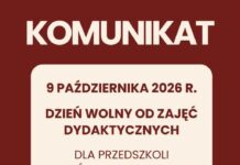 9 października bez lekcji w gminie Wyszków. Co z opieką nad dziećmi? dzien wolny w szkołach w gminie wyszków 9 października 2026