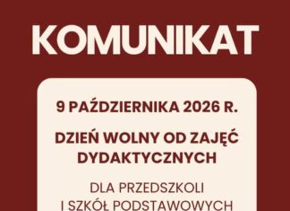 9 października bez lekcji w gminie Wyszków. Co z opieką nad dziećmi? dzien wolny w szkołach w gminie wyszków 9 października 2026