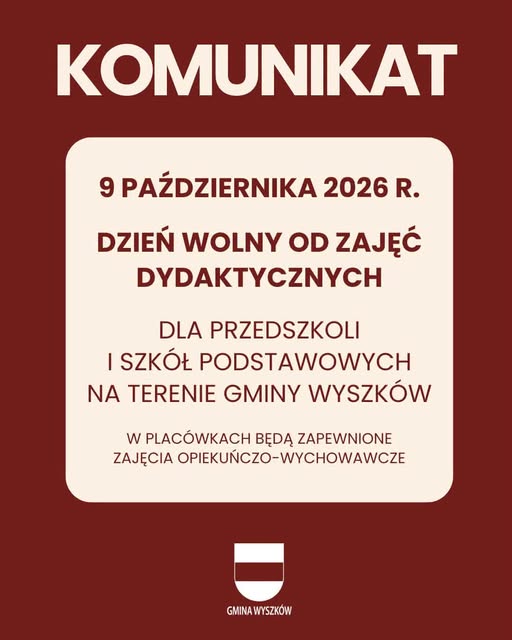 dzien wolny w szkołach w gminie wyszków 9 października 2026 dzien wolny w szkołach w gminie wyszków 9 października 2026